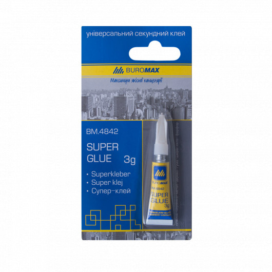Суперклей 3г. BM.4842 BuroMax - фото 2