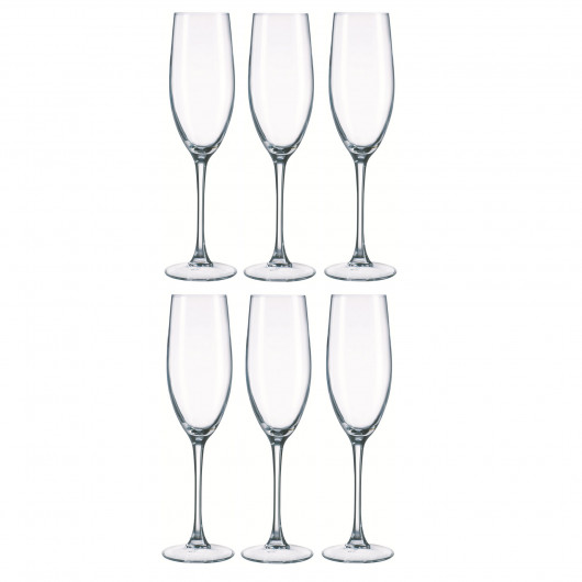 Бокал для шампанского, 160мл. RAINDROP, 6шт./уп. (V5929) Luminarc - фото 2