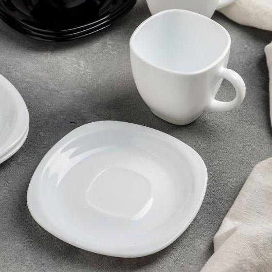 Сервіз чайний CARINE CARINE, 12 предметів, 6*220мл. (D8222) Luminarc — фото 3