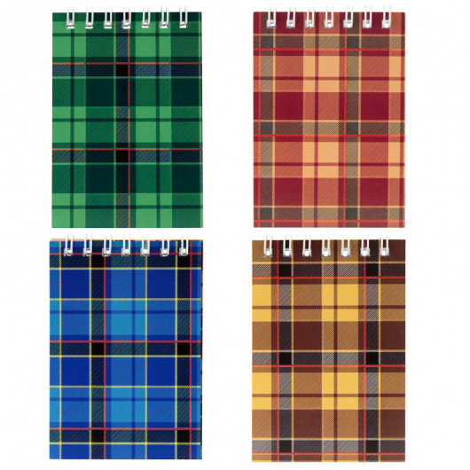 Блокнот А7 на спирали 48л., кл., ассорт. Axent - фото 4