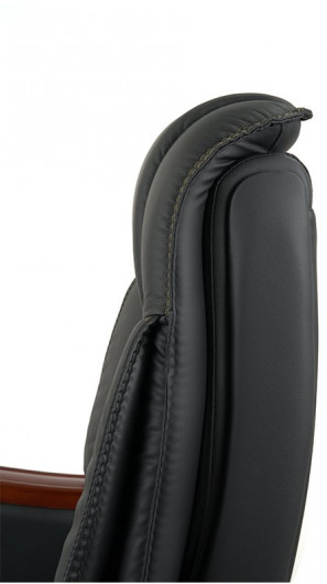 Крісло Галахад EX RL (Шкіра LC-A) чорн. АКЛАС — фото 20