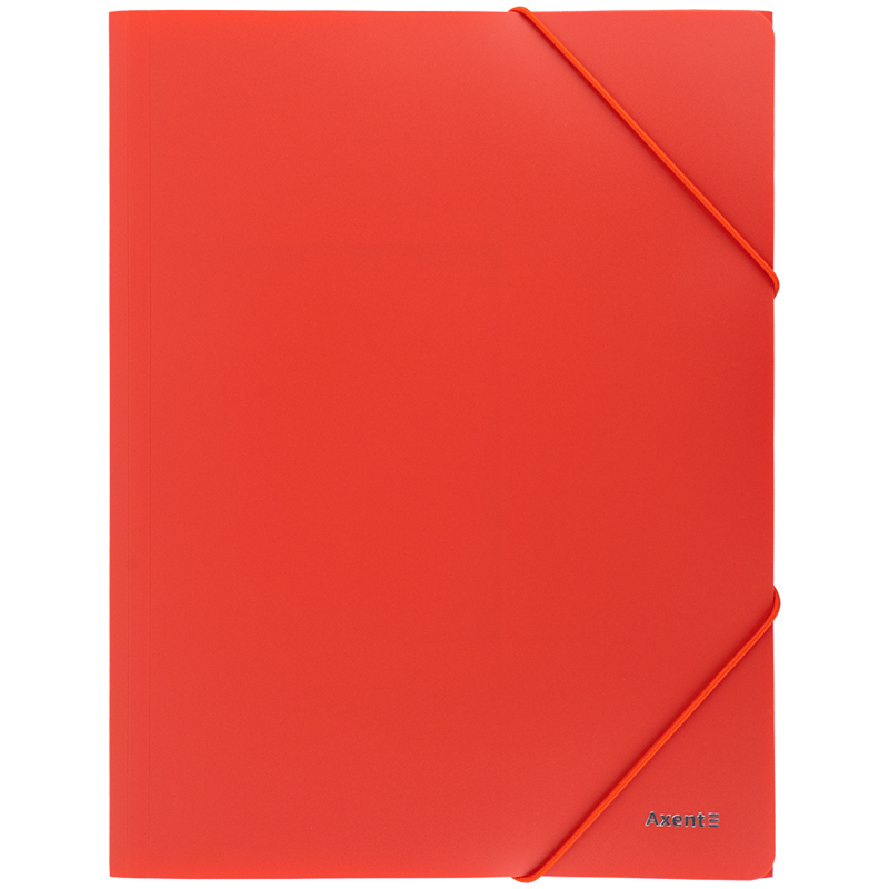 Папка на гумках А4, Earth colors, кораловий Axent — фото 2
