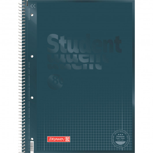 Коледж-блок А4 Premium, клітинка, 80 арк., DENIM Brunnen — фото 3