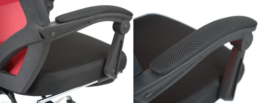 Кресло для персонала Катран CH RL(L), красн. АКЛАС - фото 36