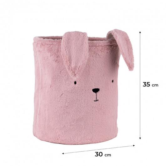 Кошик для зберігання 3100 Lovely Rabbit 30х35 см, плюшевий Kite — фото 8