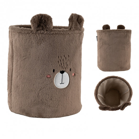 Корзина для хранения 3100 Sweet Bear 30х35 см, плюшевая Kite - фото 8