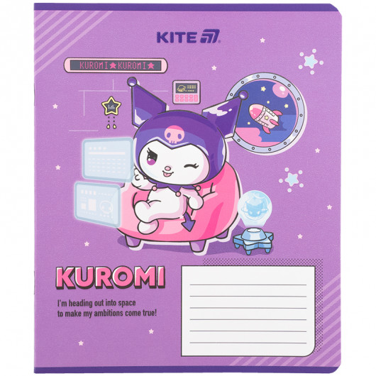 Тетрадь 18 лист., кл., гибр. лак + УФ лак, Hello Kitty-1 (HK25-236-1) Kite - фото 13