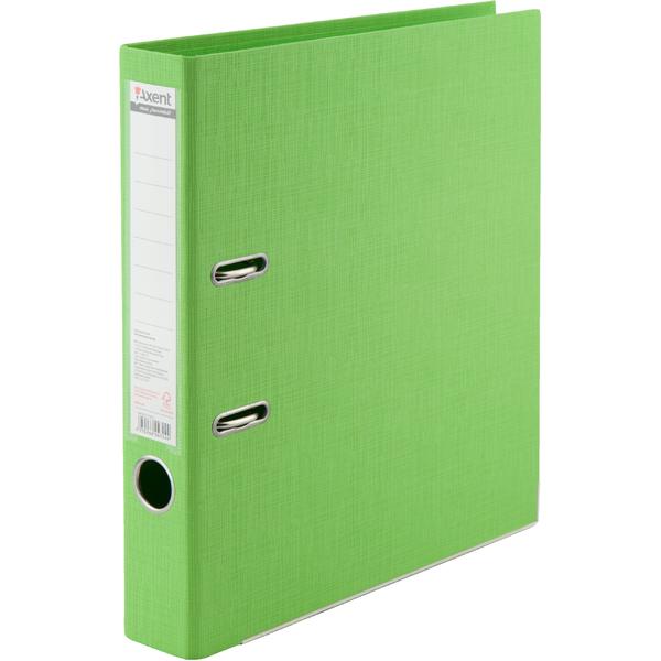 Реєстратор 5см. А4 (PP двостороннє покриття) Prestige, салат. Axent — фото 5