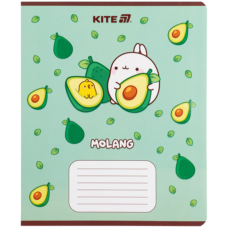 Зошит 18 арк., кл., софт тач + УФ лак, Molang (ML25-236) Kite — фото 17