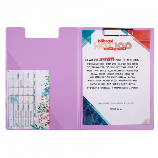 Папка-планшет 2514-36-A,  Pastelini, бузковий Axent — фото 4