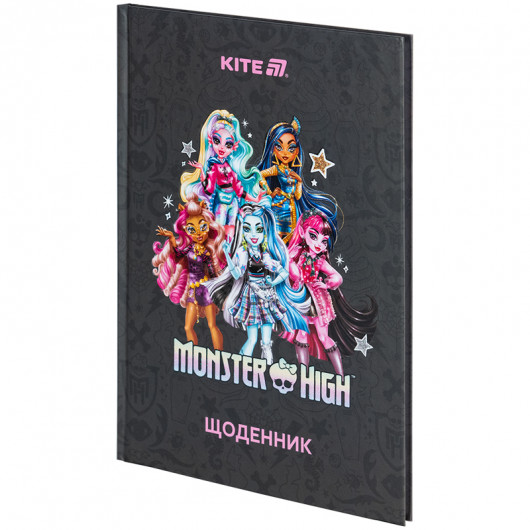 Школьный дневник, твёрдая обложка, Monster High (MH25-262) Kite - фото 8