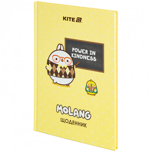 Школьный дневник, твёрдая обложка, Molang (ML25-262) Kite - фото 8