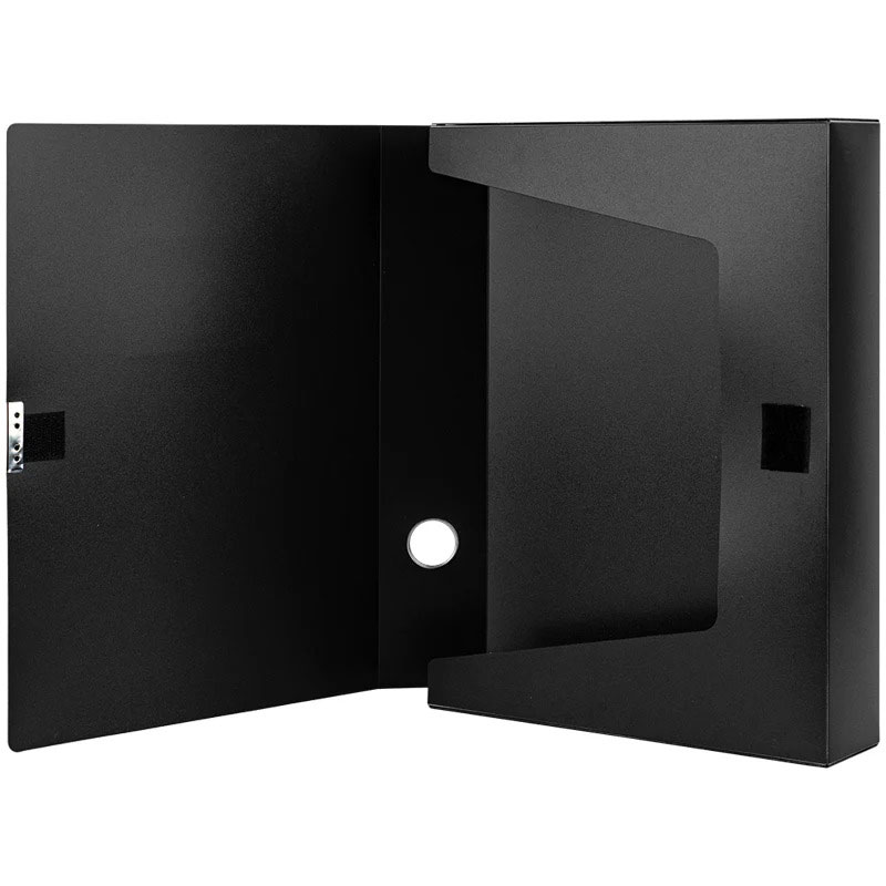 Папка-бокс на липучці 60мм., чорн. Axent — фото 3