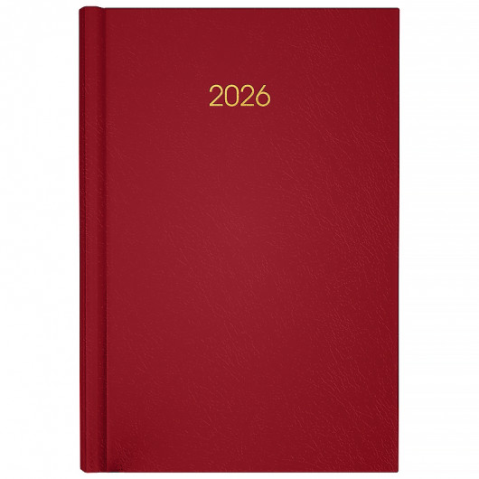 Ежедневник 2026 Classic City, 145*210, з/т бордовый Axent - фото 4