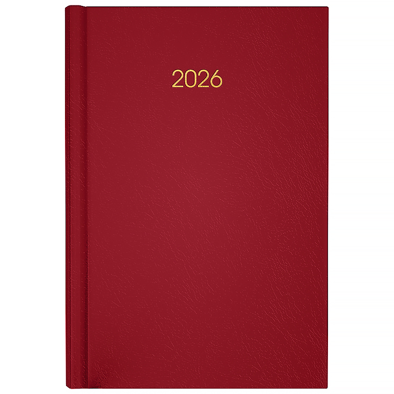 Ежедневник 2026 Classic City, 145*210, з/т бордовый Axent - фото 4