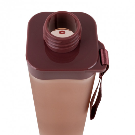 Пляшечка для води квадратна, 700 мл, бордова Kite — фото 8