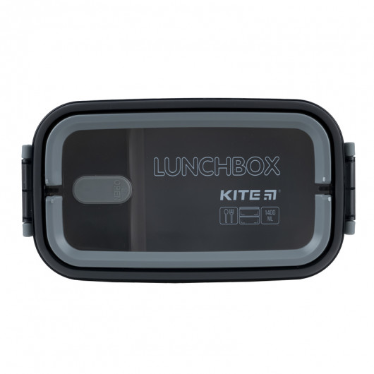 Ланчбокс двойной с наполнением 1400 мл, белый Kite - фото 9