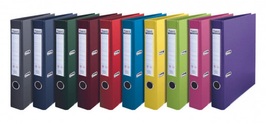 Реєстратор 7,5см. А4 (PP двостороннє покриття) Prestige, помар. Axent — фото 5