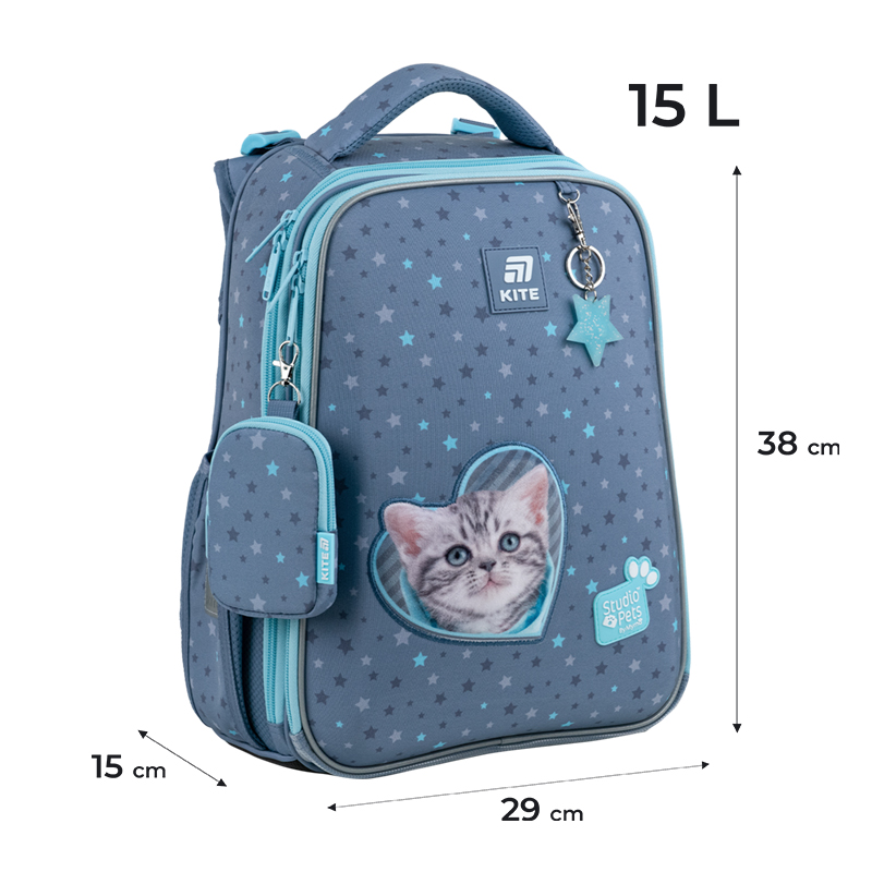 Рюкзак Kite Education каркасний 531 «Studio Pets» Kite — фото 19