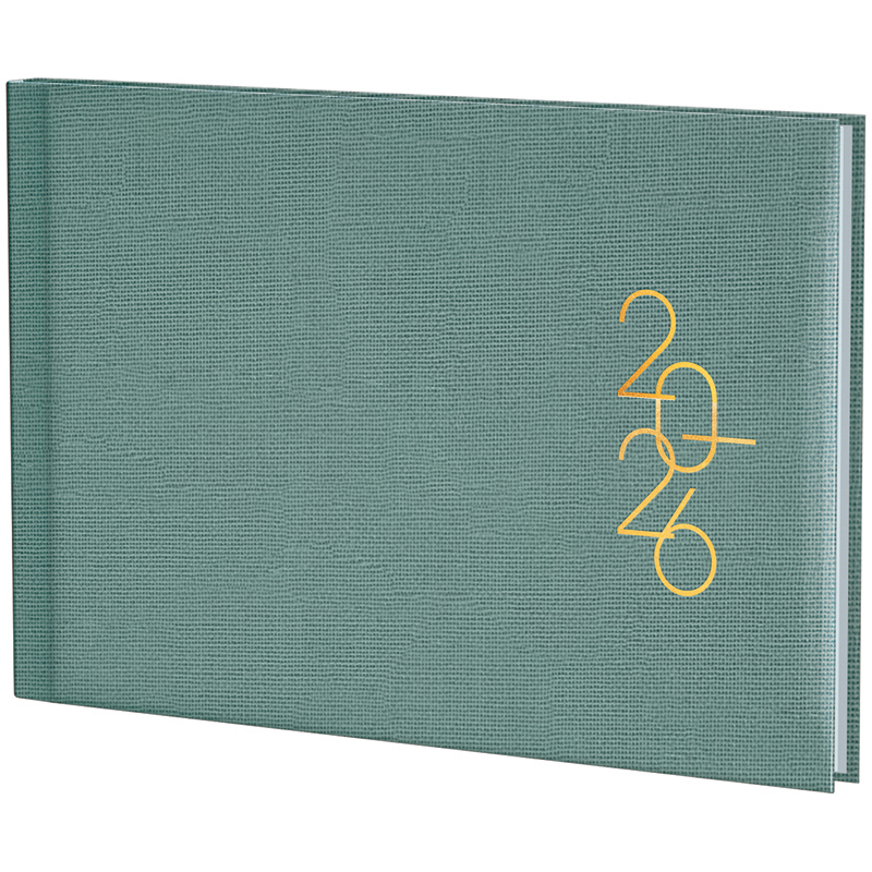 Еженедельник 2026 карманный Linesse, морской зеленый Brunnen - фото 5