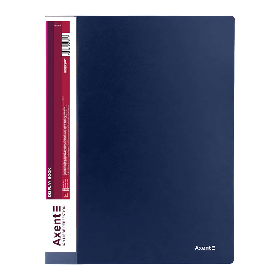 Папка на 20 файлов, син. Axent - фото 4