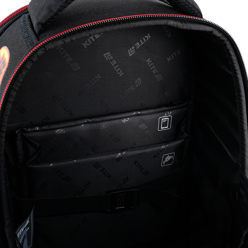 Рюкзак Kite Education каркасний 555 «Hot Wheels» Kite — фото 18