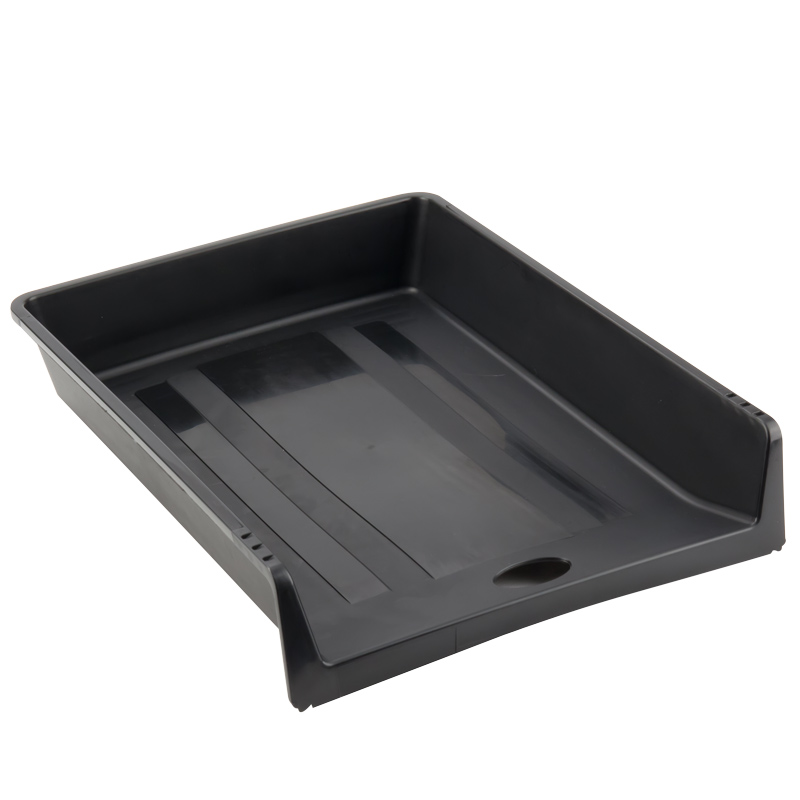 Лоток горизонтальний, 340x265x65 мм, чорн. D4013-01 Axent Delta — фото 2