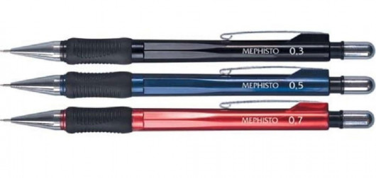 Олівець автоматичний 0,7мм., Mephisto, металевий пишучий вузол, гумований гріп Koh-i-noor — фото 4