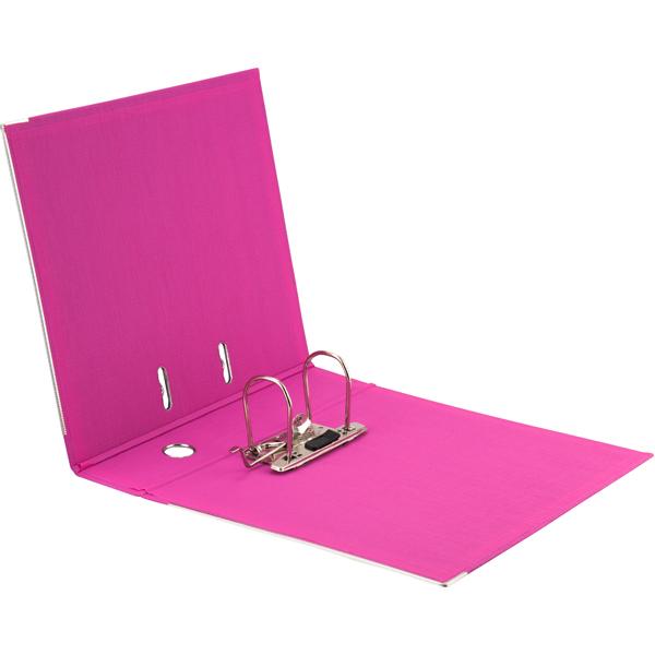 Реєстратор 7,5см. А4 (PP двостороннє покриття) Prestige, рожев. Axent — фото 4