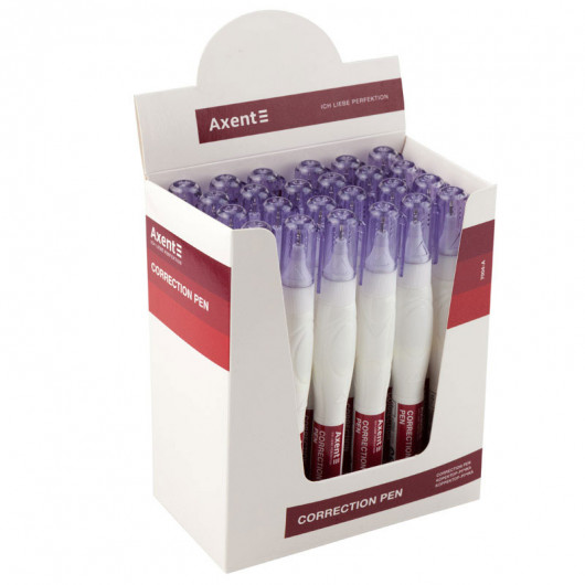 Корректор-ручка 12мл., металлический наконечник Axent - фото 4