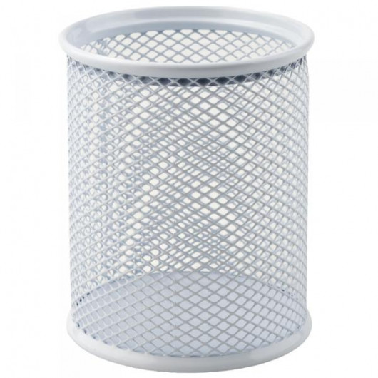 Підставка для ручок мет. перфорована срібл., біл. Axent — фото 2