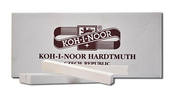 Мел белый, квадратный, 100шт./уп. Koh-i-noor - фото 2