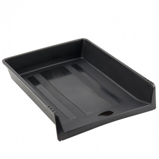 Лоток горизонтальний, 340x265x65 мм, чорн. D4013-01 Axent Delta — фото 3