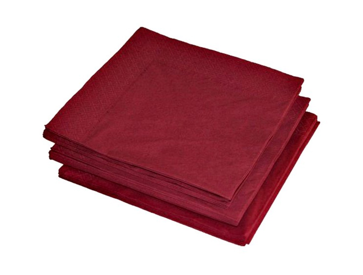 Серветки 33*33см. Tork Advanced 2-х шарові, 200шт./уп., борд. Tork - фото 4