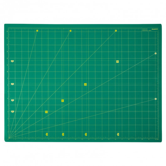 Коврик для резки самовосстанавливающийся PRO А2 (420*594мм.), пятислойный, толщина 3мм., зелен. Axent - фото 4