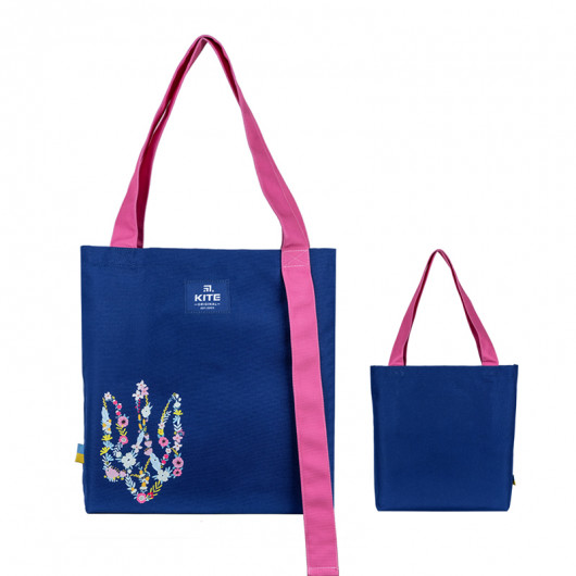 Сумка-шоппер Kite 587-2, син. Kite - фото 11