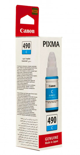 Чорнила для струменевих пристроїв GI-490, Canon PIXMA G1400/G2400/G3400, 70г., блак (0664C001) Canon — фото 3