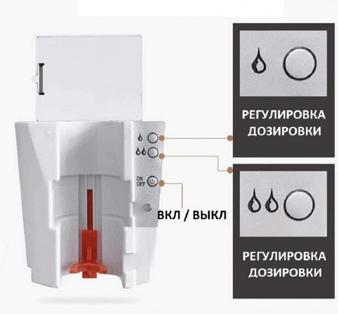 Стійка з сенсорним дозатором для антисептика, 
