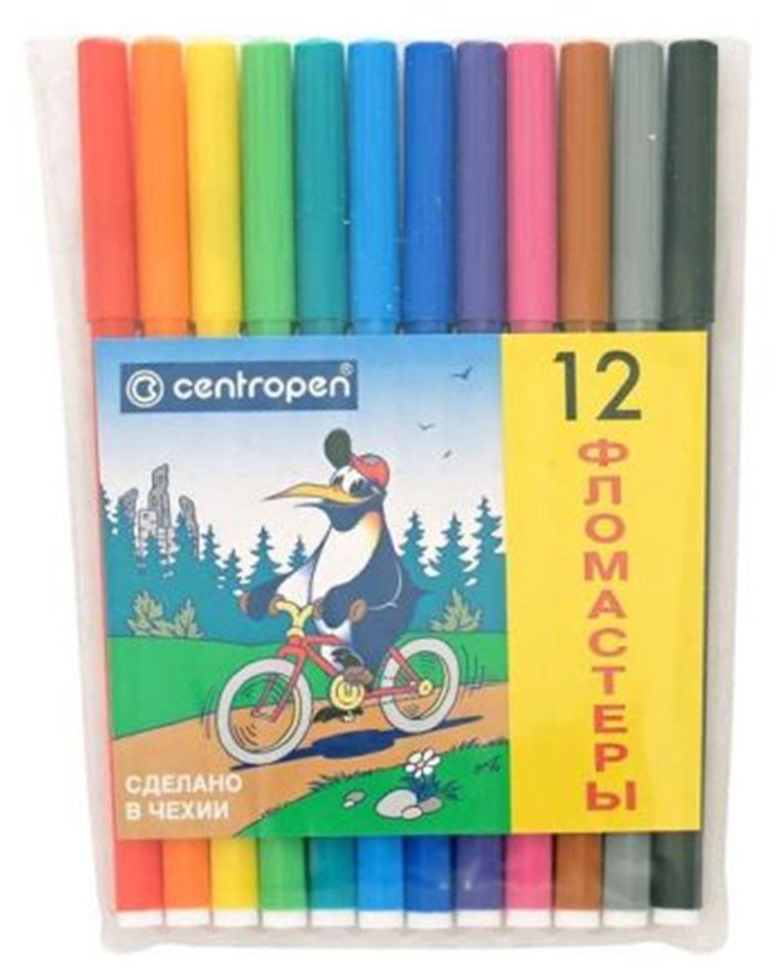 Фломастеры 12цв., 7790 Centropen - фото 4