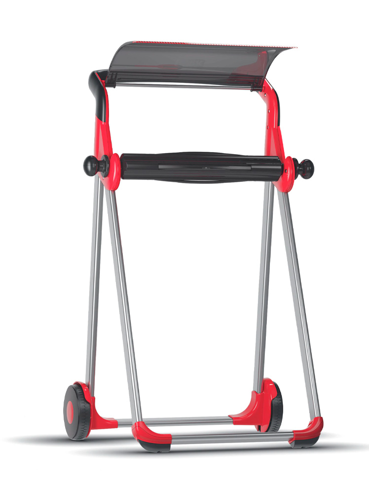 Тримач для матеріалів в рулоні Tork Performance, підлоговий, (W1), черв./чорн. Tork - фото 2