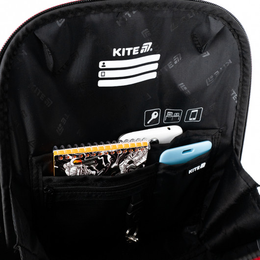 Рюкзак Kite Education каркасний 555 «Hot Wheels» Kite — фото 19