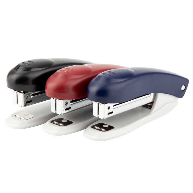 Степлер 24/6 Welle-2, 20л., глубина скрепления 65мм., пласт., 4820-A красный Axent - фото 6