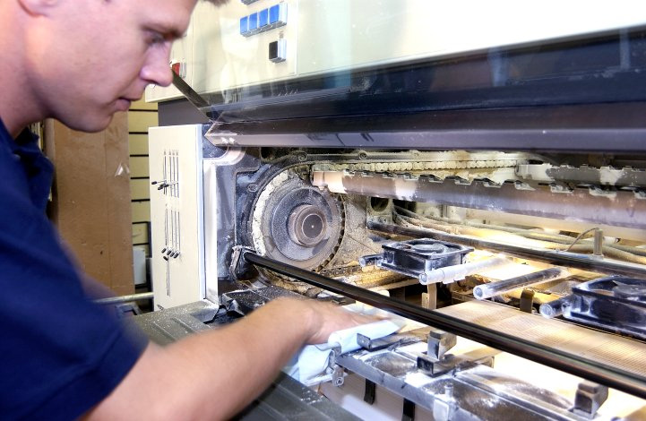 Протирочная бумага большой рулон,Tork Advanced 440, 3-х сл., 36,9*34см., 255м., 750 листов, голуб.W1 Tork - фото 2