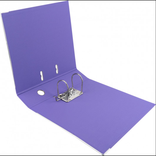 Реєстратор 7,5см. А4 (PP), двосторонній, фіолет. Axent Delta — фото 4