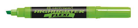 Маркер текстовий Highlighter Flexi 8542, 1-5мм,, зелен. Centropen — фото 6