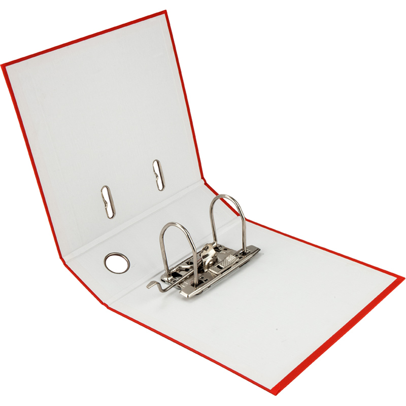 Реєстратор А5 7см, вертикальний, черв. Axent Delta — фото 4