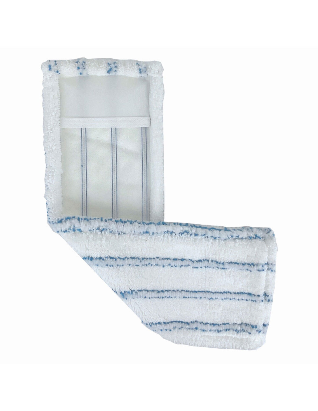 Швабра для миття підлоги + бавовняна насадка, телескопічна ручка, блакит. Uctem — фото 2