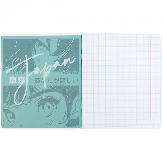 Зошит 18 арк., кл., гібр. лак + УФ лак, Kite Anime (K25-236-1) Kite — фото 17