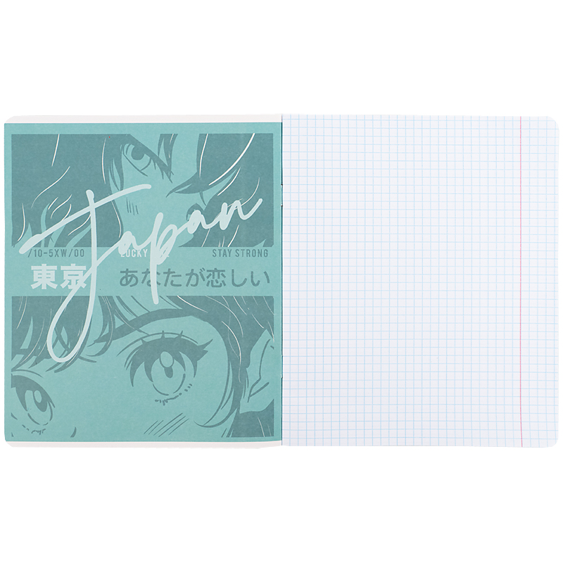 Зошит 18 арк., кл., гібр. лак + УФ лак, Kite Anime (K25-236-1) Kite — фото 17