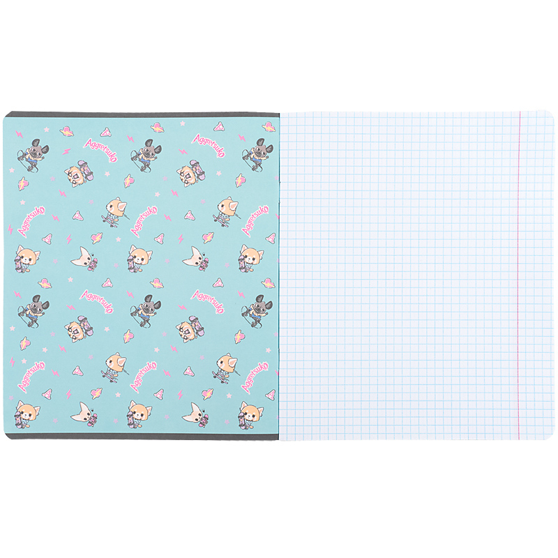 Тетрадь 18 лист., кл., софт тач + УФ лак, Aggretsuko (AR25-236) Kite - фото 14